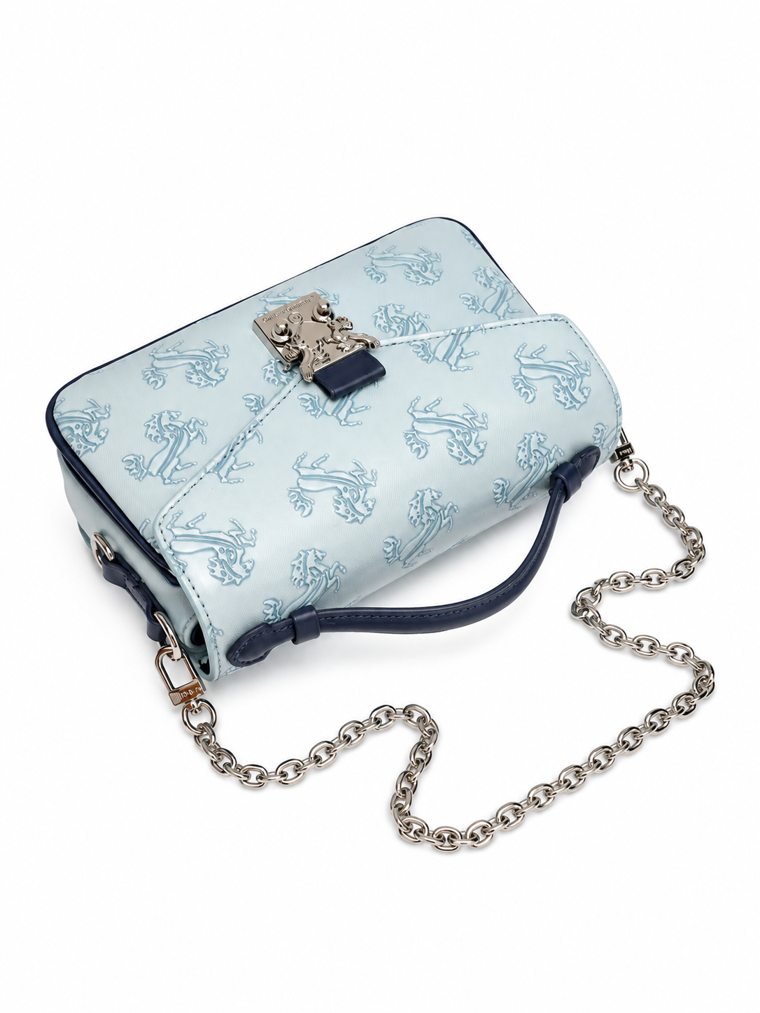 NOLEVIA Embossed Square 2-Way Bag