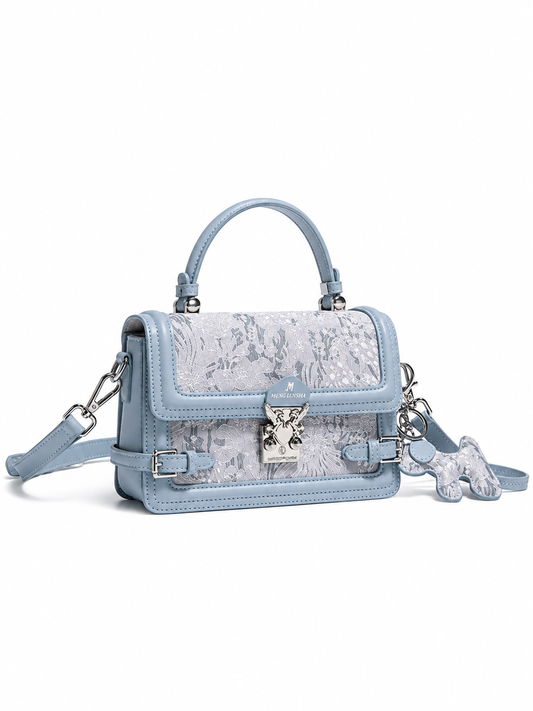 NOLEVIA Retro Embroidered Square Bag
