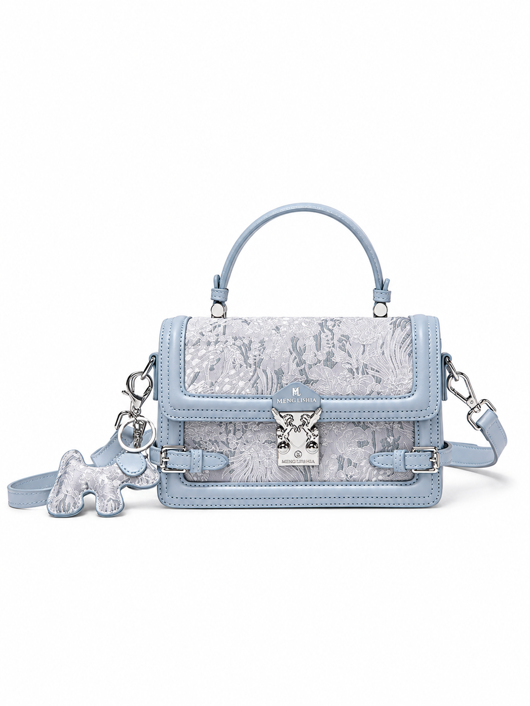 NOLEVIA Retro Embroidered Square Bag