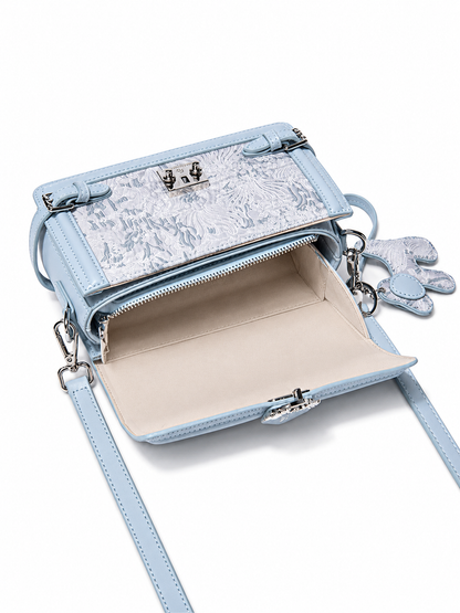 NOLEVIA Retro Embroidered Square Bag