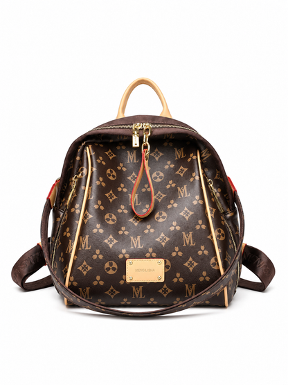 NOLEVIA Printed Wide Shoulder Bag