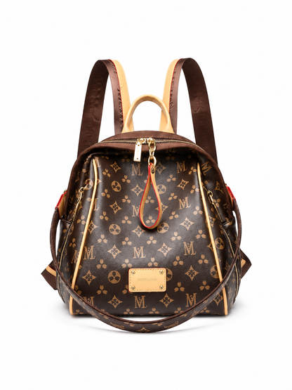 NOLEVIA Printed Wide Shoulder Bag