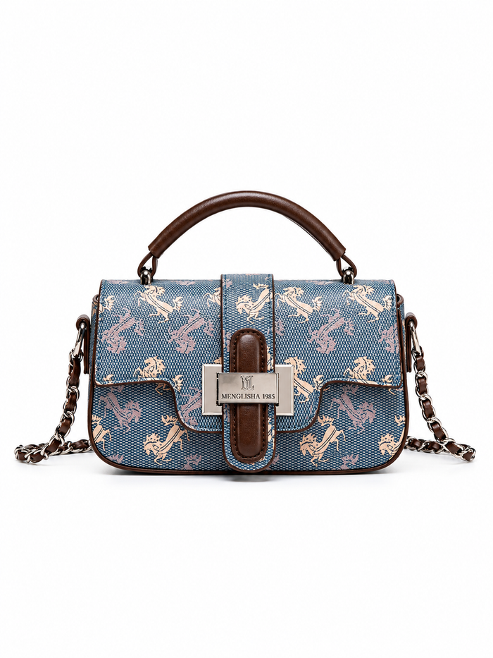 NOLEVIA Printed Handle Camera Bag