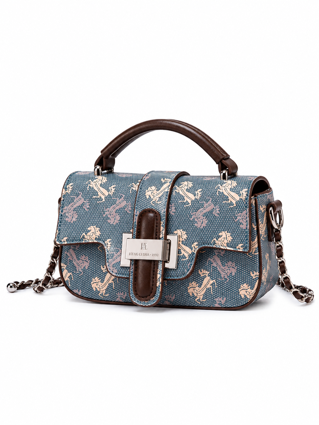 NOLEVIA Printed Handle Camera Bag